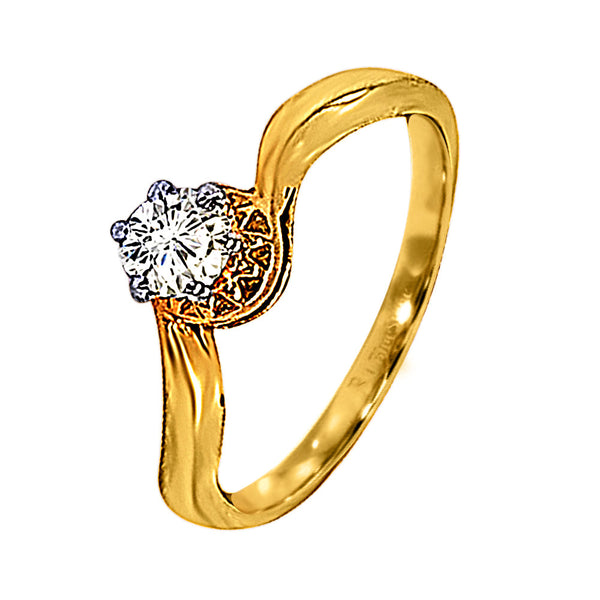 Oranet Spark Band Timeless Glow Solitaire: A Brilliant Expression of Lasting Elegance