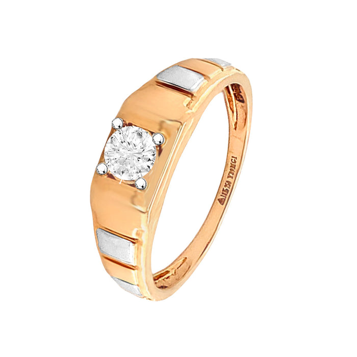 Auric Allure Regal Brilliance Ring – A Masterpiece of Warmth and Radiance