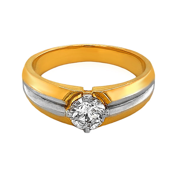 Crest Glow Solitaire Ring – A Dazzling Symbol of Discerning for Him