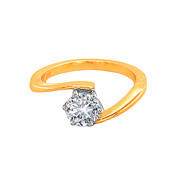 Enchanting Radiance Solitaire Blossom A Captivating Fusion of Elegance and Sparkle