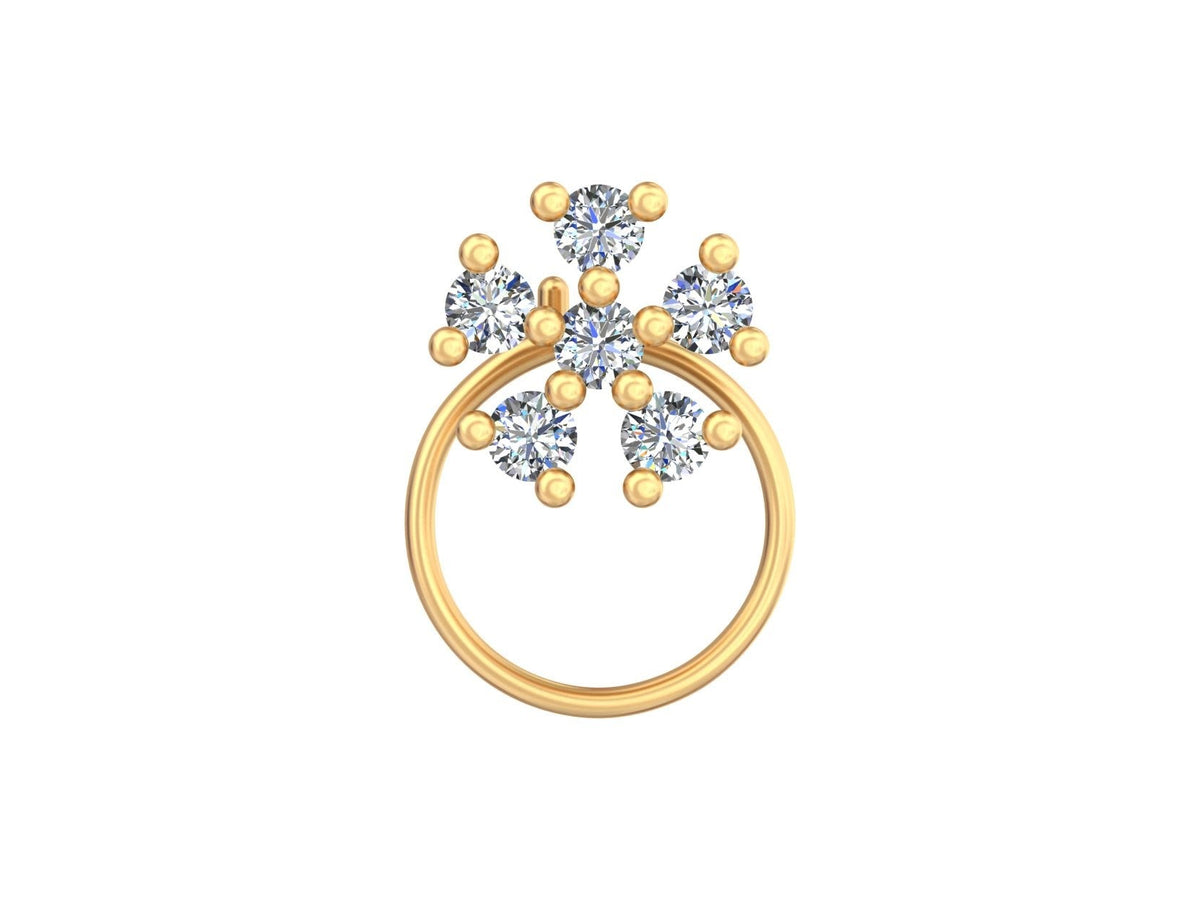 Diamond Nose Pin