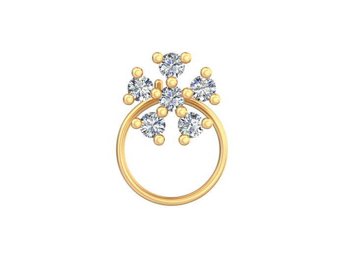 Diamond Nose Pin