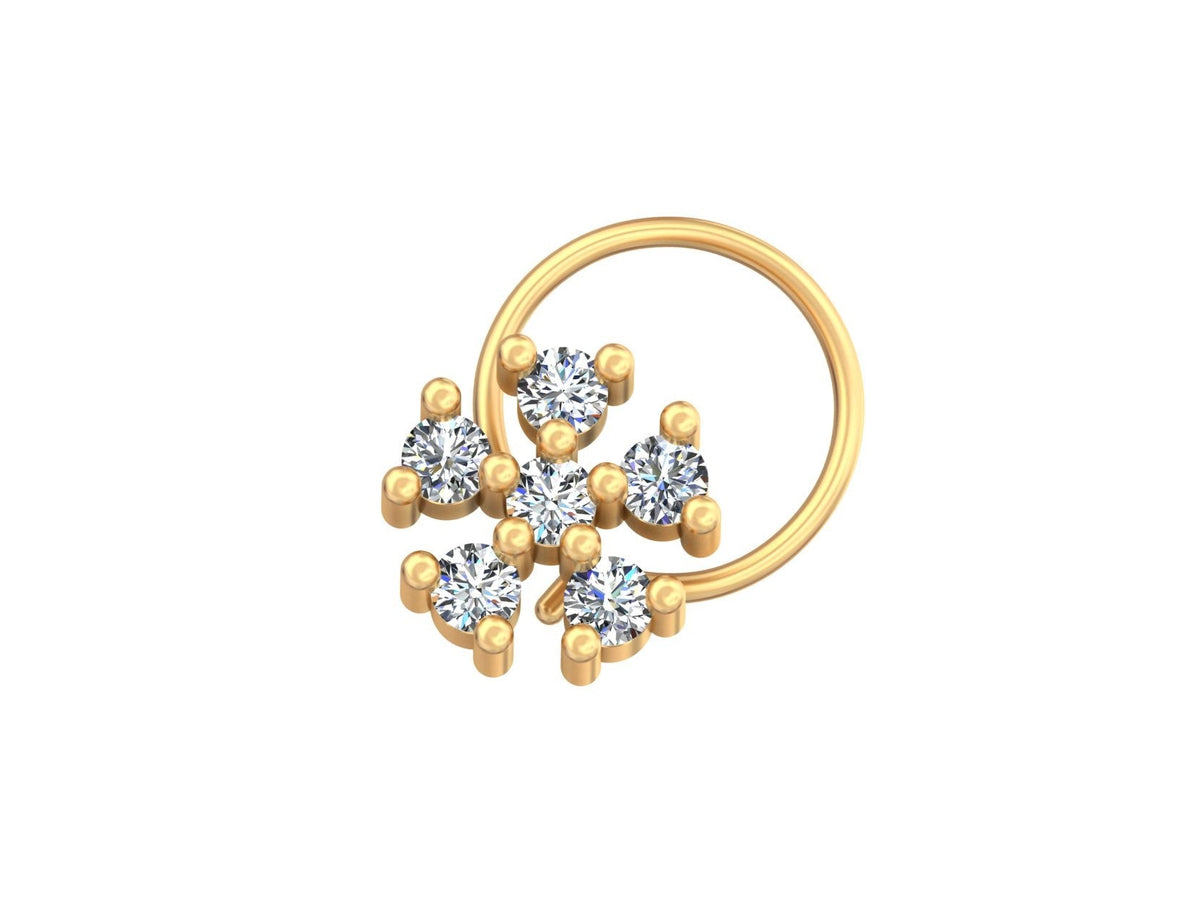 Diamond Nose Pin