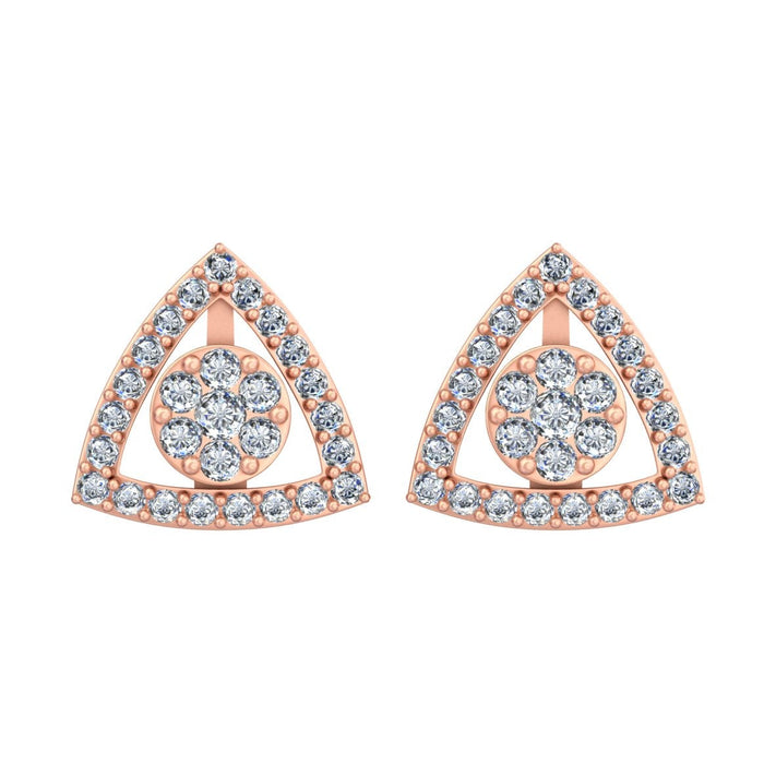 Trio of Twinkles Dazzle Spark Earring Radiant Diamonds in a Versatile Dazzling Design.