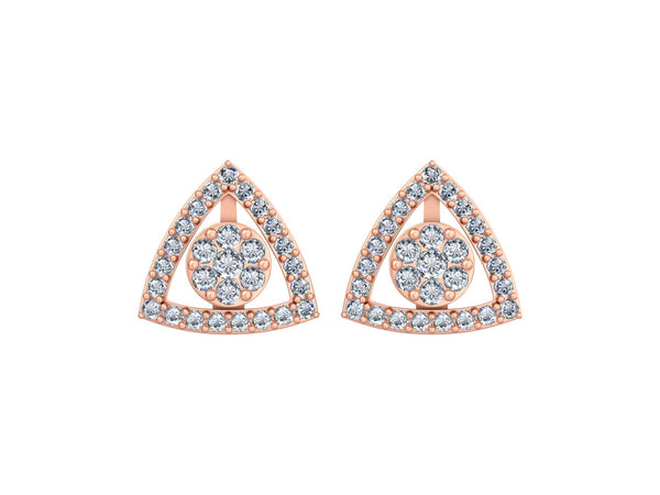 Trio of Twinkles Dazzle Spark Earring Radiant Diamonds in a Versatile Dazzling Design.