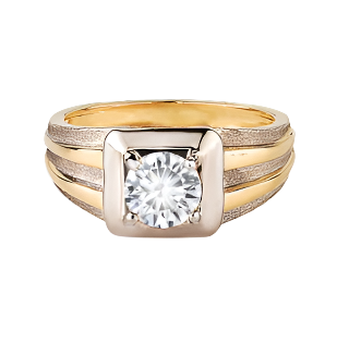 Jack Real Moissanite Sovereign Gleam A Statement of Power and Prestige for Men