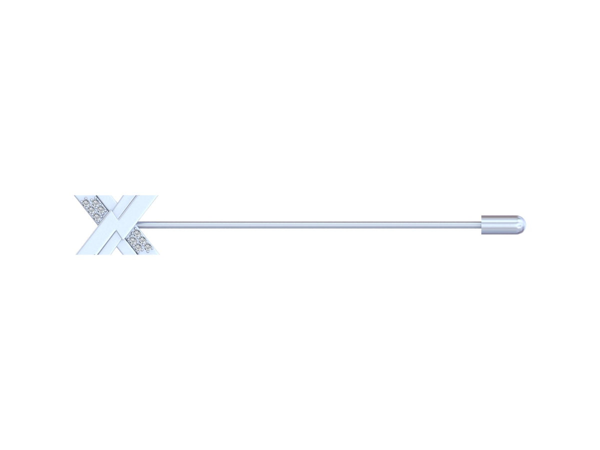 Diamond Broach Pin