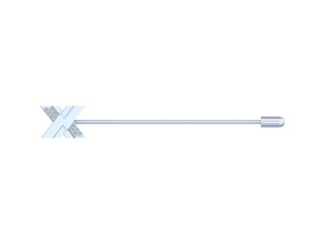Diamond Broach Pin