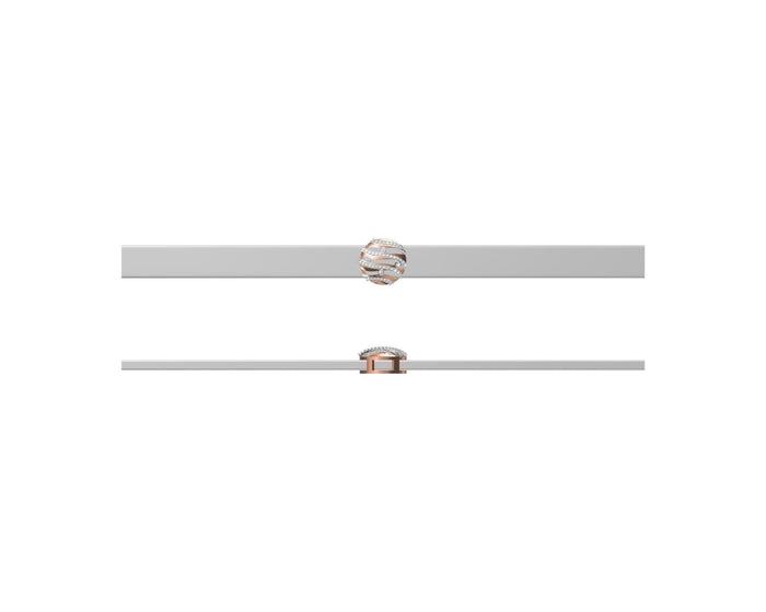 Wave of Elegance Bracelet – A Graceful Fusion of Modern Style.