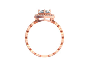 Diamond Female Ring