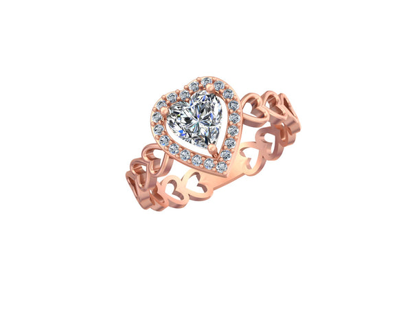Diamond Female Ring