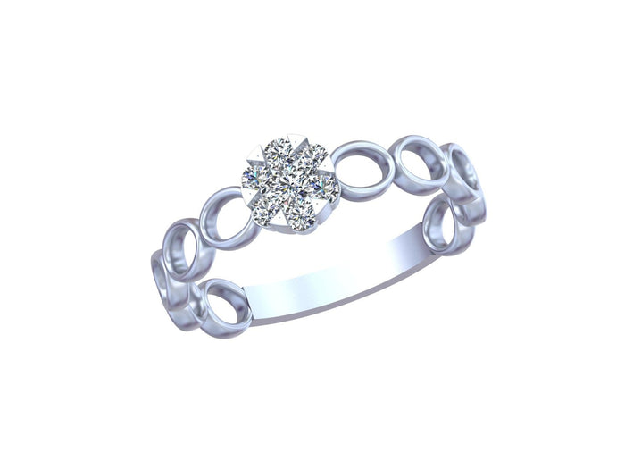 Diamond Female Ring