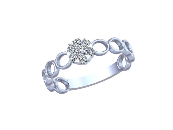 Diamond Female Ring