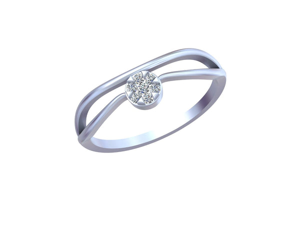 Diamond Female Ring