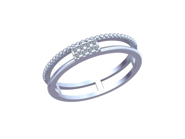 Diamond Female Ring