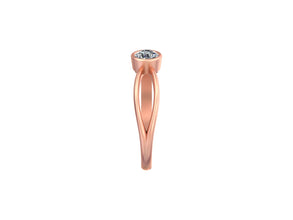 Solitaire Quad Open Ring – A Masterpiece of Elegance