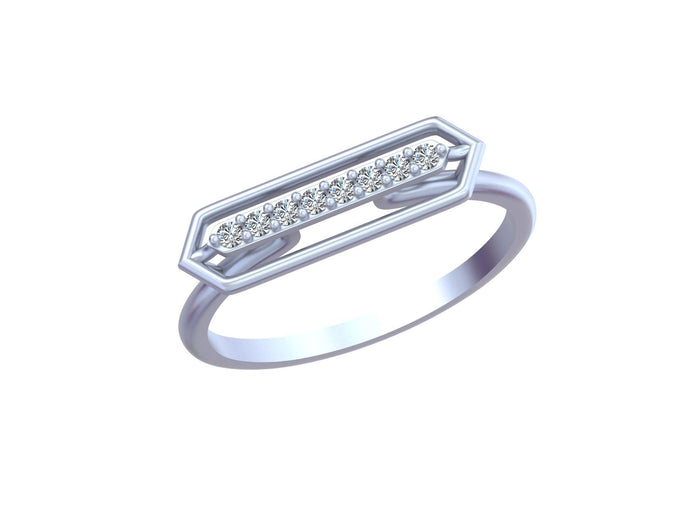 Diamond Female Ring