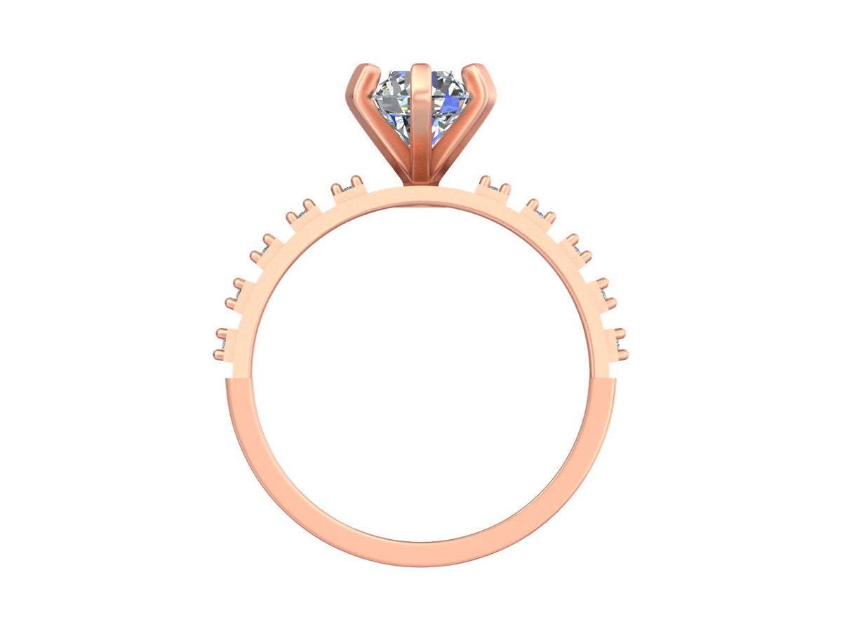 Diamond Female Ring