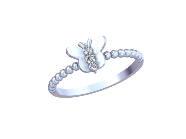 Diamond Female Ring