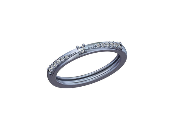 Diamond Female Ring
