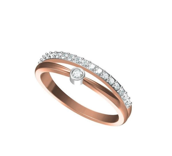 Diamond Female Ring