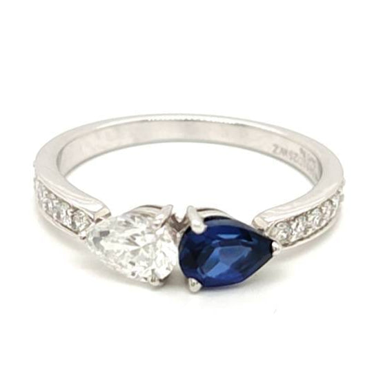 Ocean & Ice Embrace Everlasting Pair Sparkle: A Timeless Tribute to Elegance and Luxury