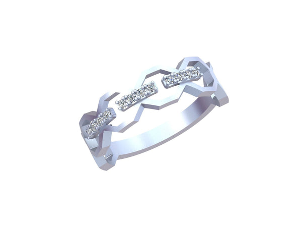 Diamond Female Ring
