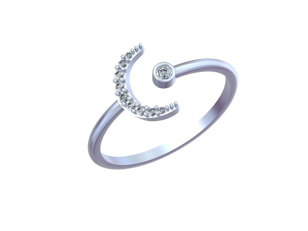 Diamond Female Ring