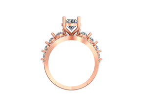 Radiant Arc Ring – Where Graceful Curves Meet Timeless Brilliance