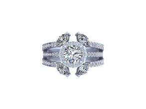 Diamond Female Ring