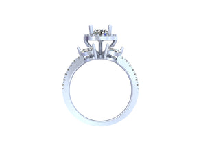 Diamond Female Ring