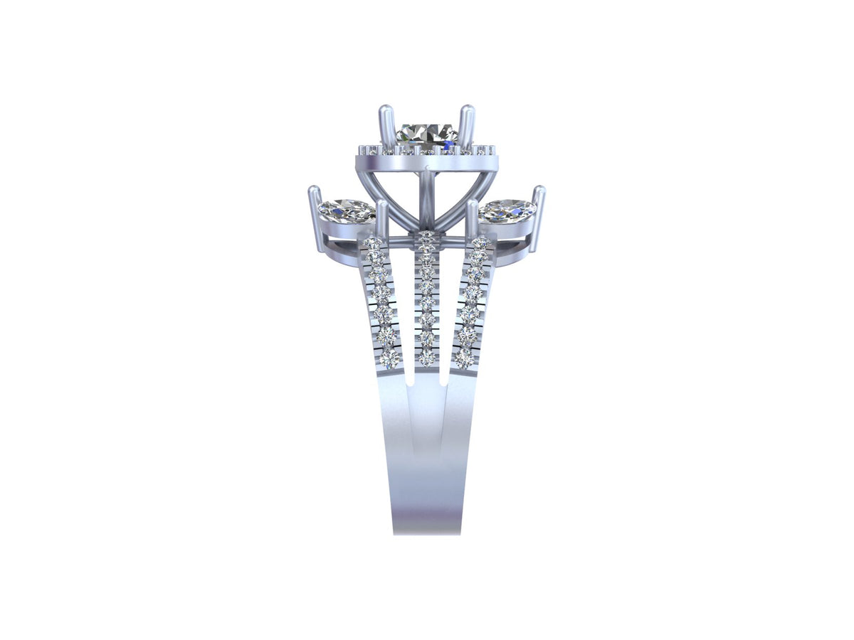 Diamond Female Ring
