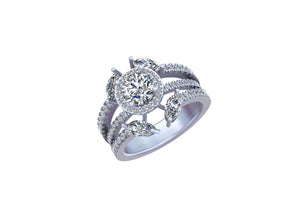 Diamond Female Ring