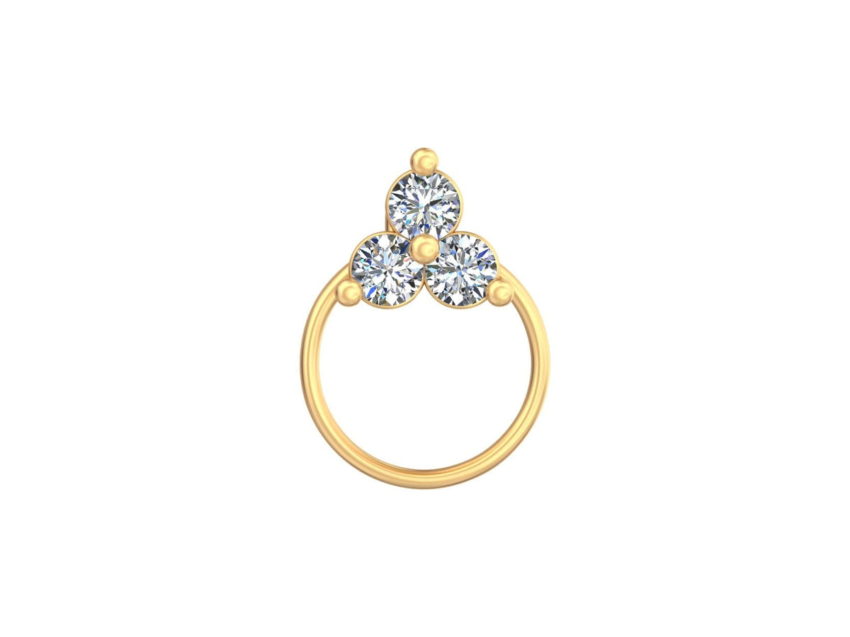 Diamond Nose Pin