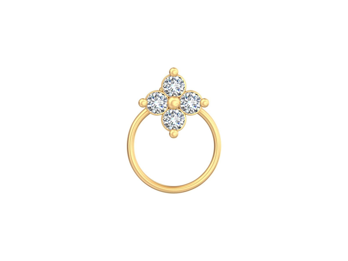 Diamond Nose Pin