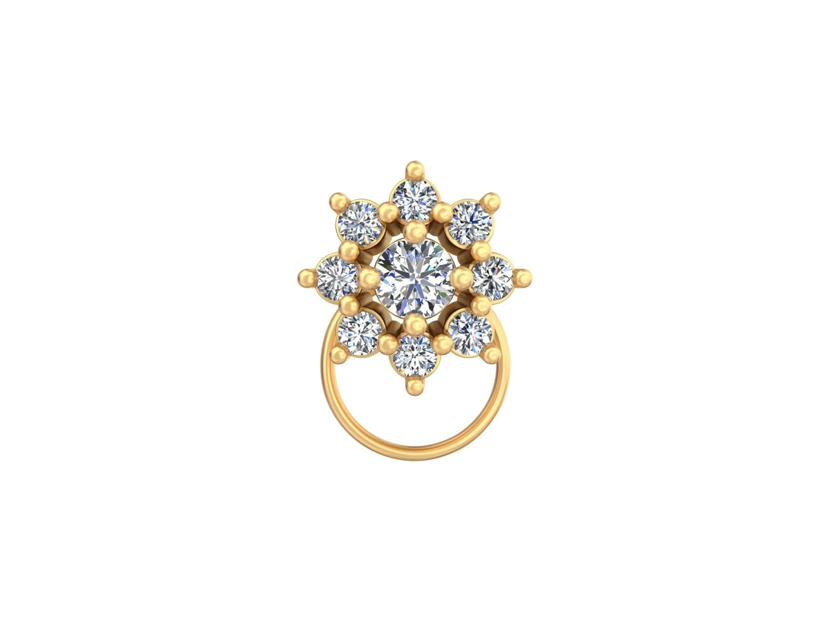 Diamond Nose Pin