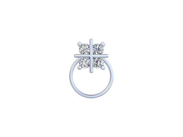 Diamond Nose Pin