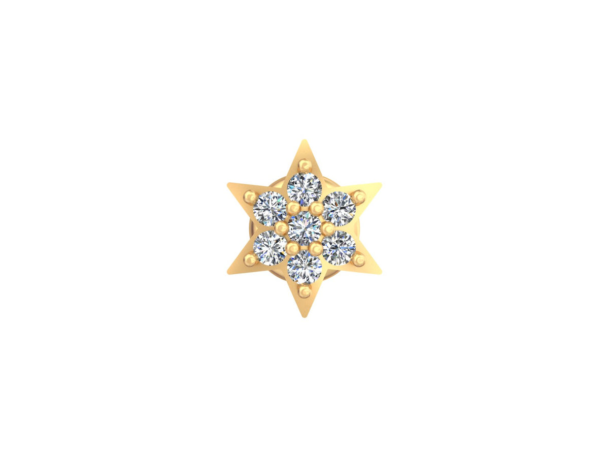 Diamond Nose Pin