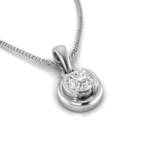 Radiant Whisper Solitaire Pendant A Subtle Touch of Brilliance.